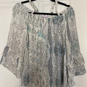 Parker off the shoulder blouse